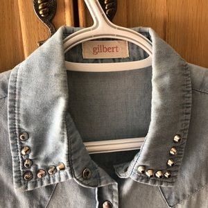 Studded Buttondown
